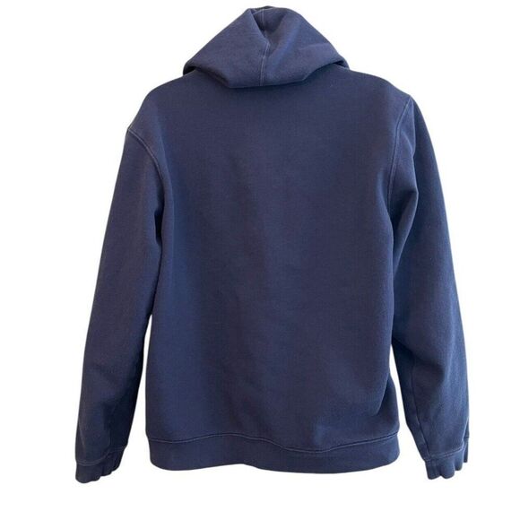 Cleveland Cavilers Big Logo NBA Small Navy Pullover Hoodie Sweatshirt Adidas - Picture 3 of 5